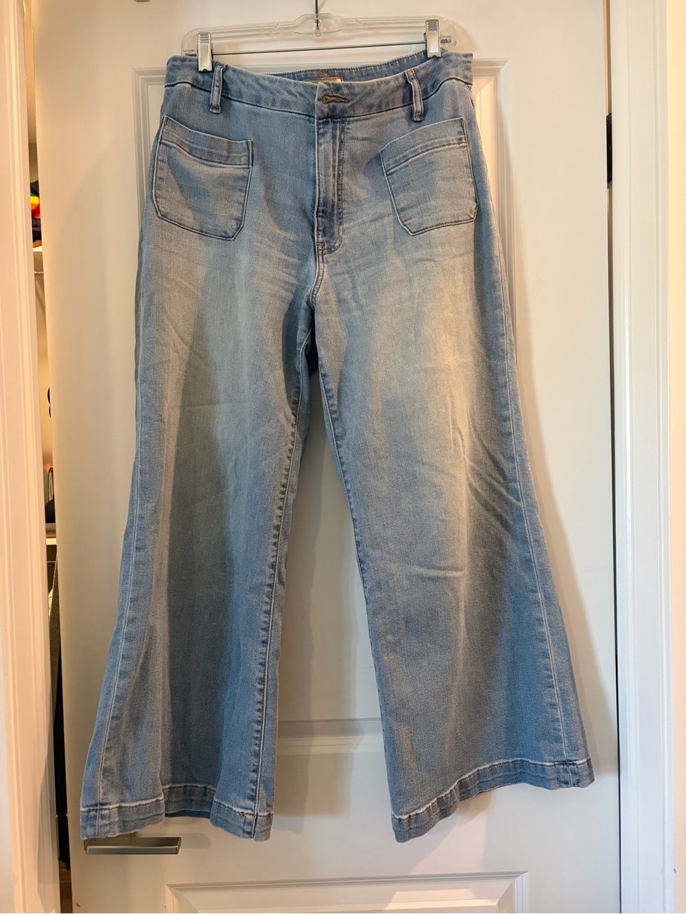 Kut from the Kloth Light Blue Wide-Leg Jeans